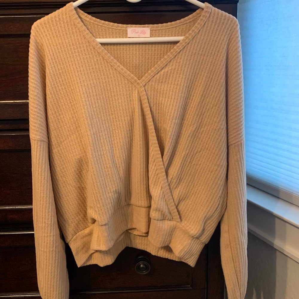 Beige Blouse